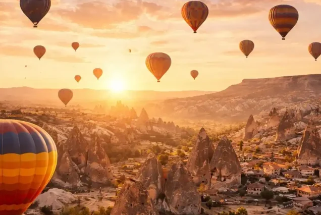Balon Seyirli Kapadokya Turu